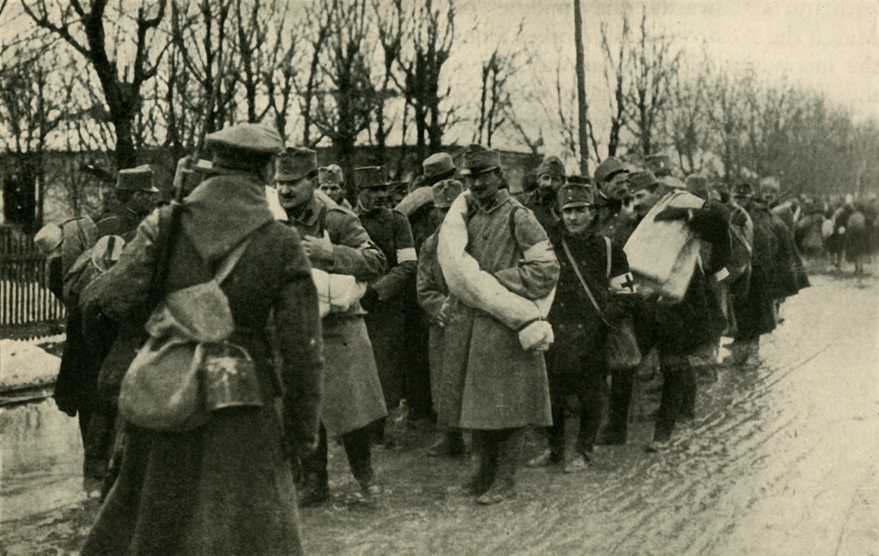 Österreichische Gefangene, Przemysl, März 1915 von Unbekannt