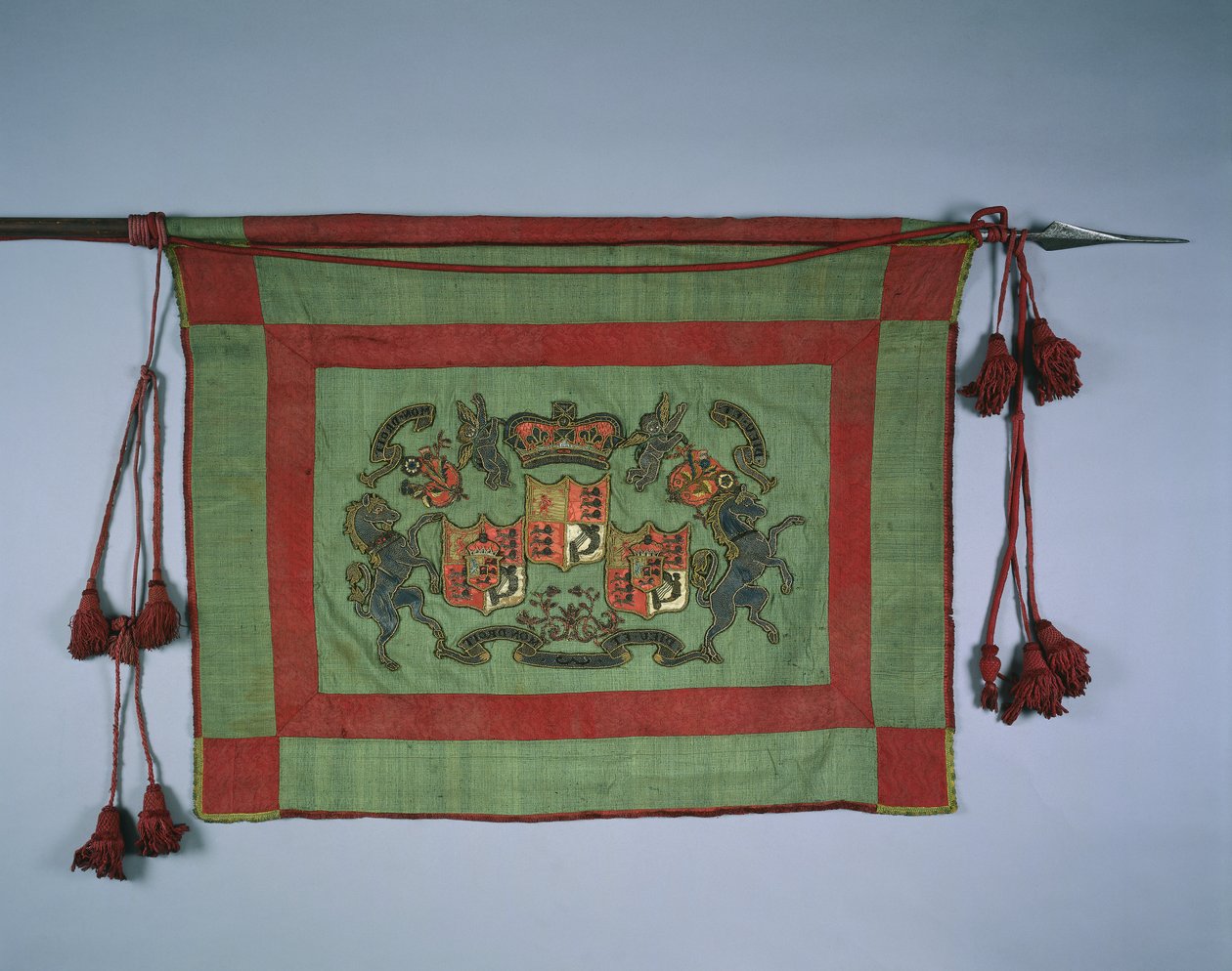 Banner mit königlichem Wappen von Großbritannien, 1700er Jahre von Unbekannt