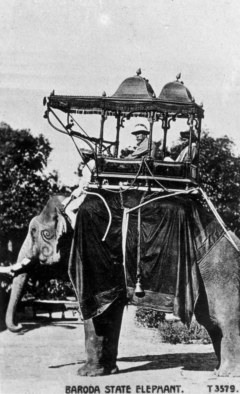 Elefant des Staates Baroda, Indien, 20. Jahrhundert von Unbekannt
