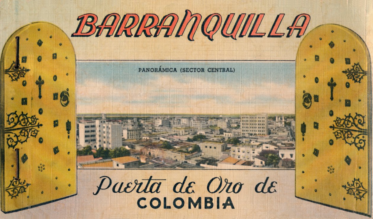Barranquilla - Puerta de Oro de Colombia, um 1940er Jahre von Unbekannt