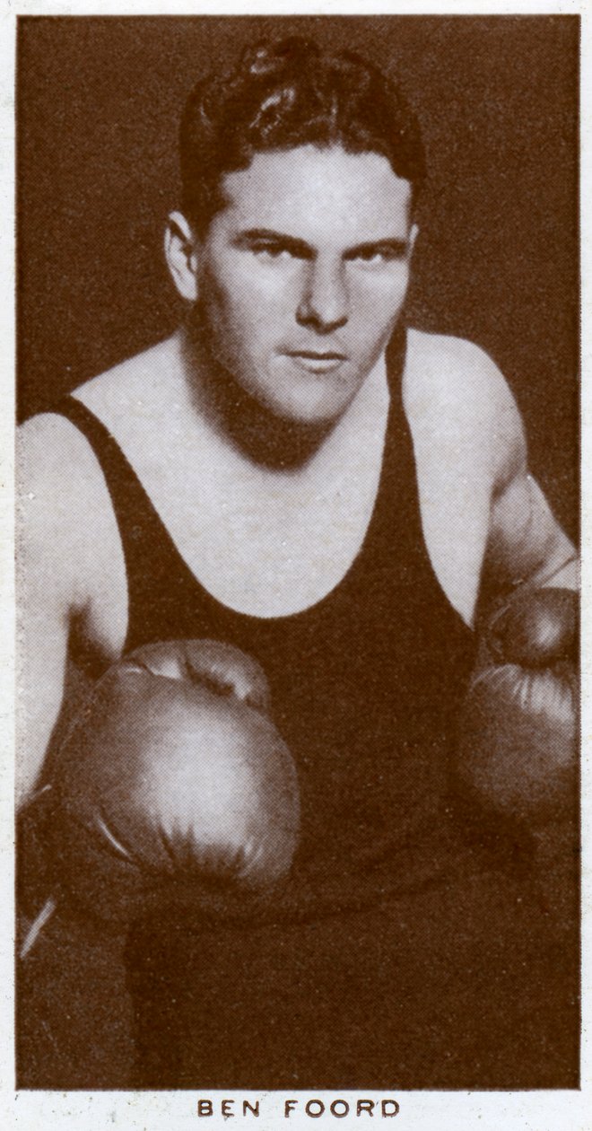 Ben Foord, südafrikanischer Boxer, 1938 von Unbekannt