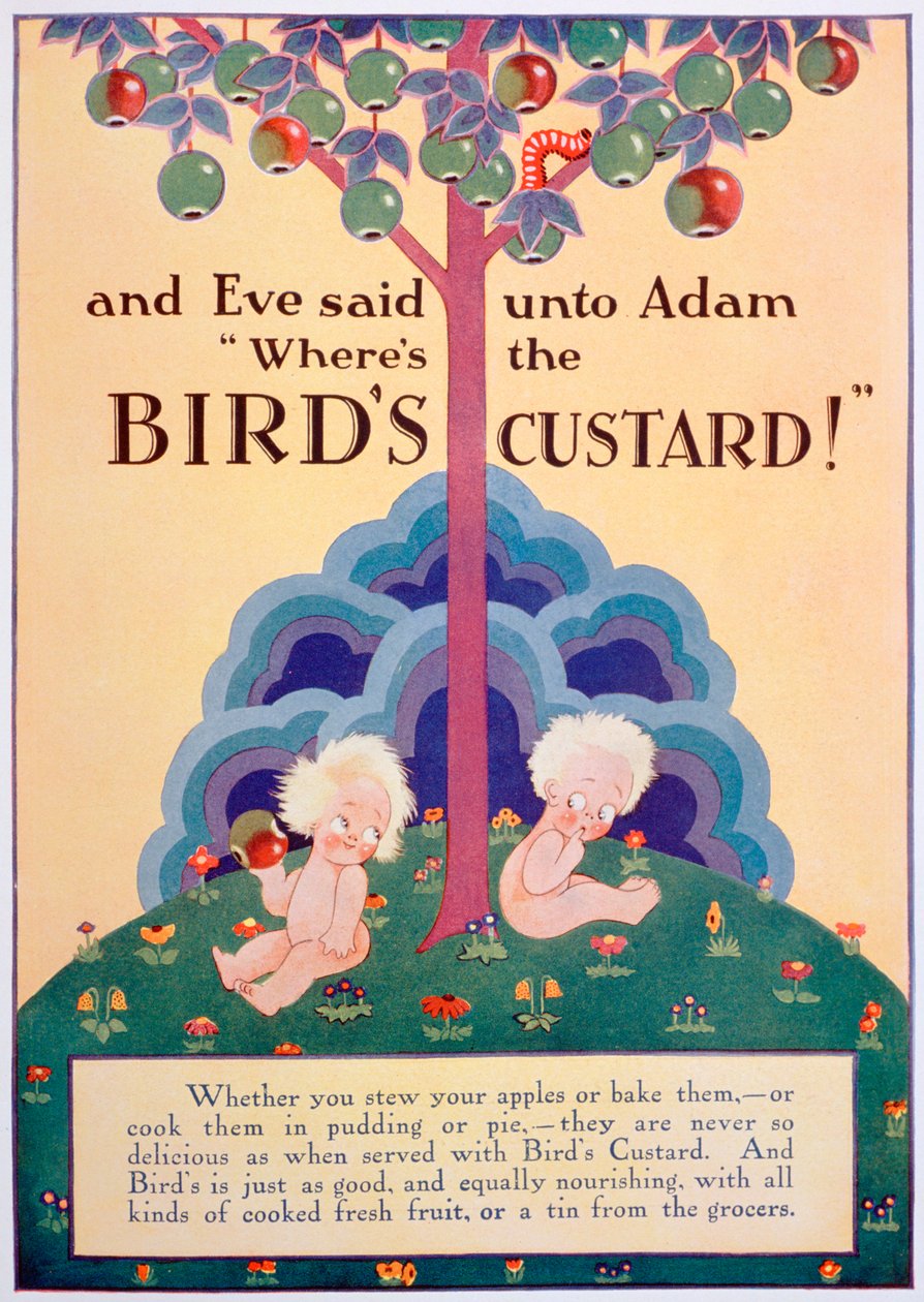 Birds Custard Werbung, 1928 von Unbekannt