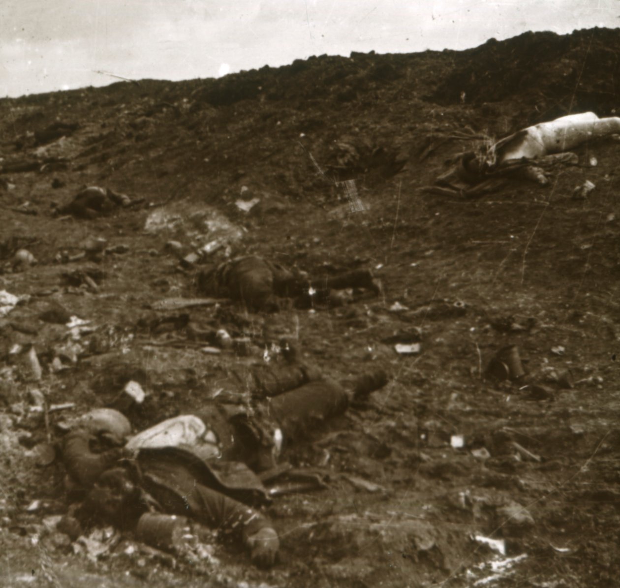 Leiche, Somme, Nordfrankreich, um 1916-1918 von Unbekannt