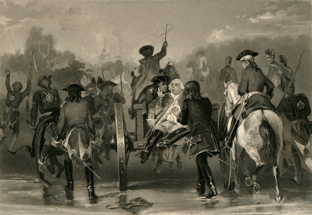 Braddocks Rückzug, 1877 von Unbekannt