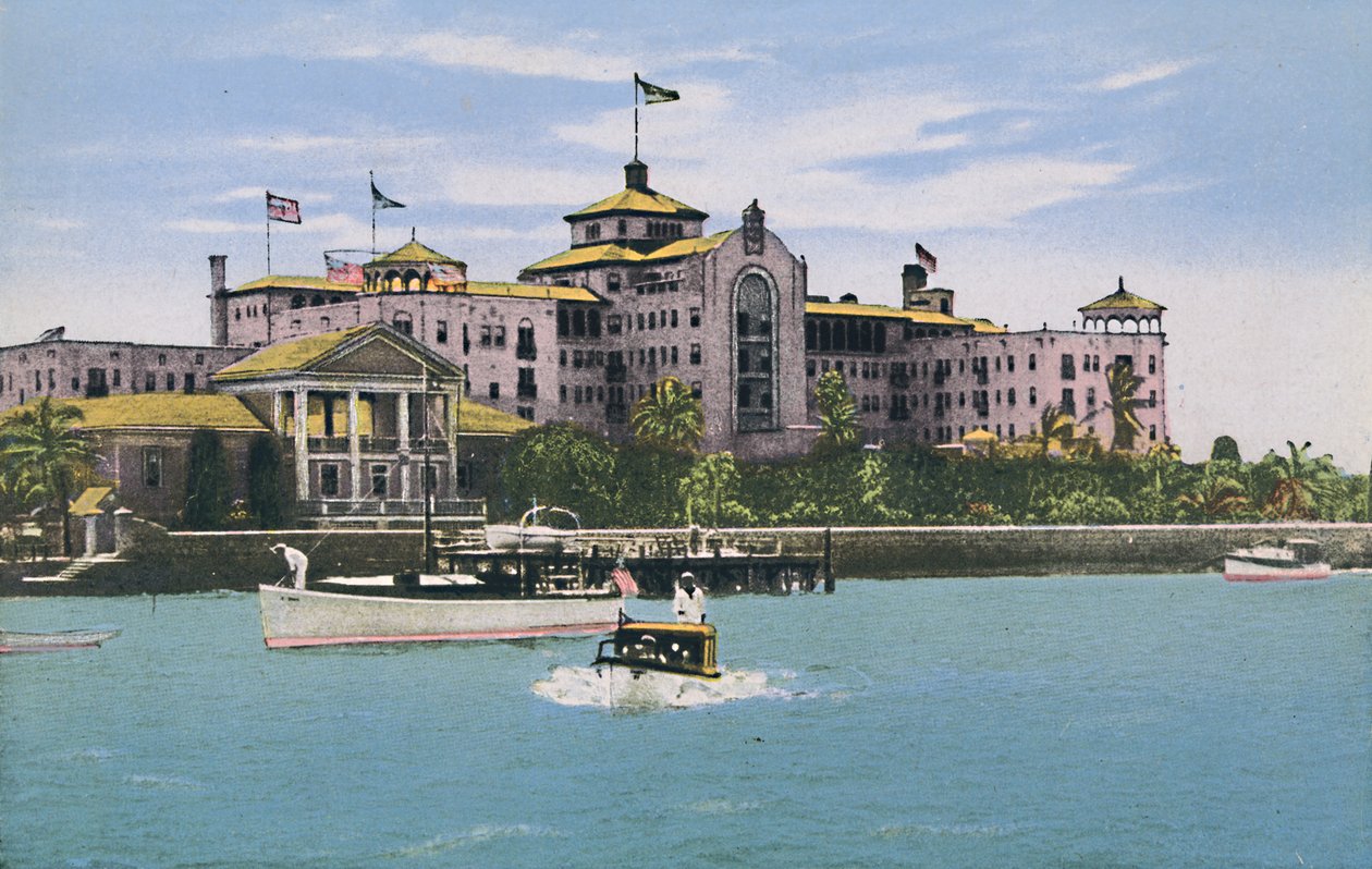 British Colonial Hotel, Nassau, Bahamas, ca. 1910er Jahre von Unbekannt