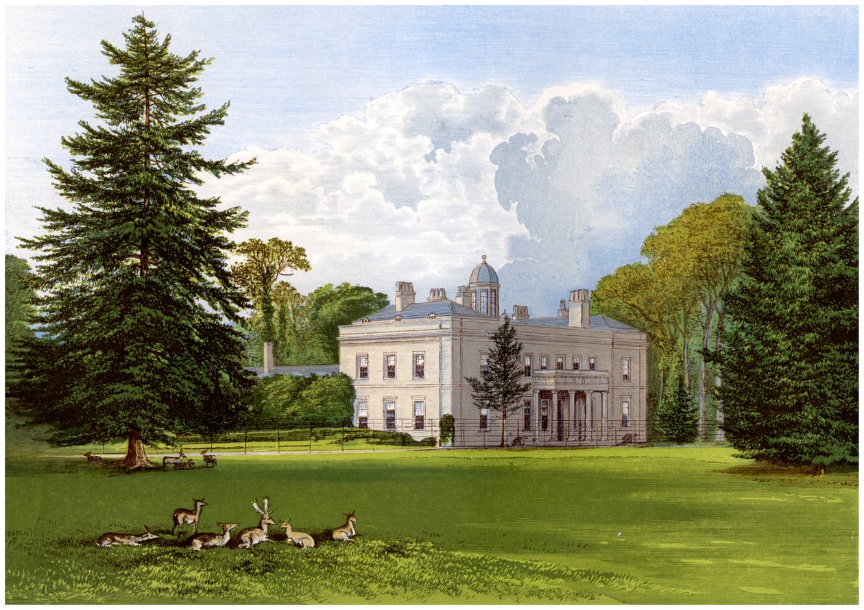 Brockley Hall, Somerset, Heim der Familie Smyth-Pigott von Unbekannt
