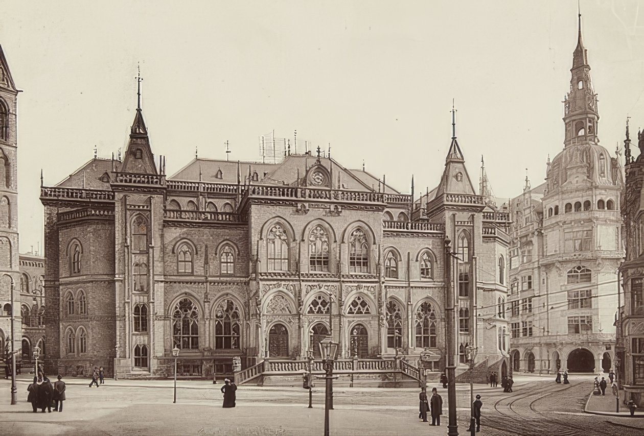 Börsengebäude in Bremen von Unbekannt
