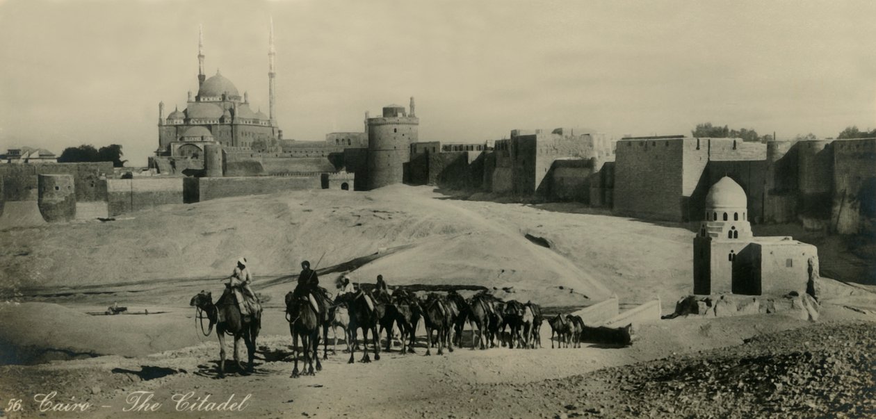 Kairo - Die Zitadelle, um 1918-1939 von Unbekannt