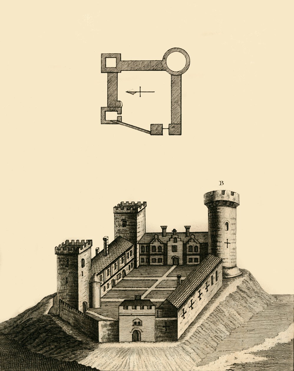 Schloss Cambridge, ca. 1783 von Unbekannt
