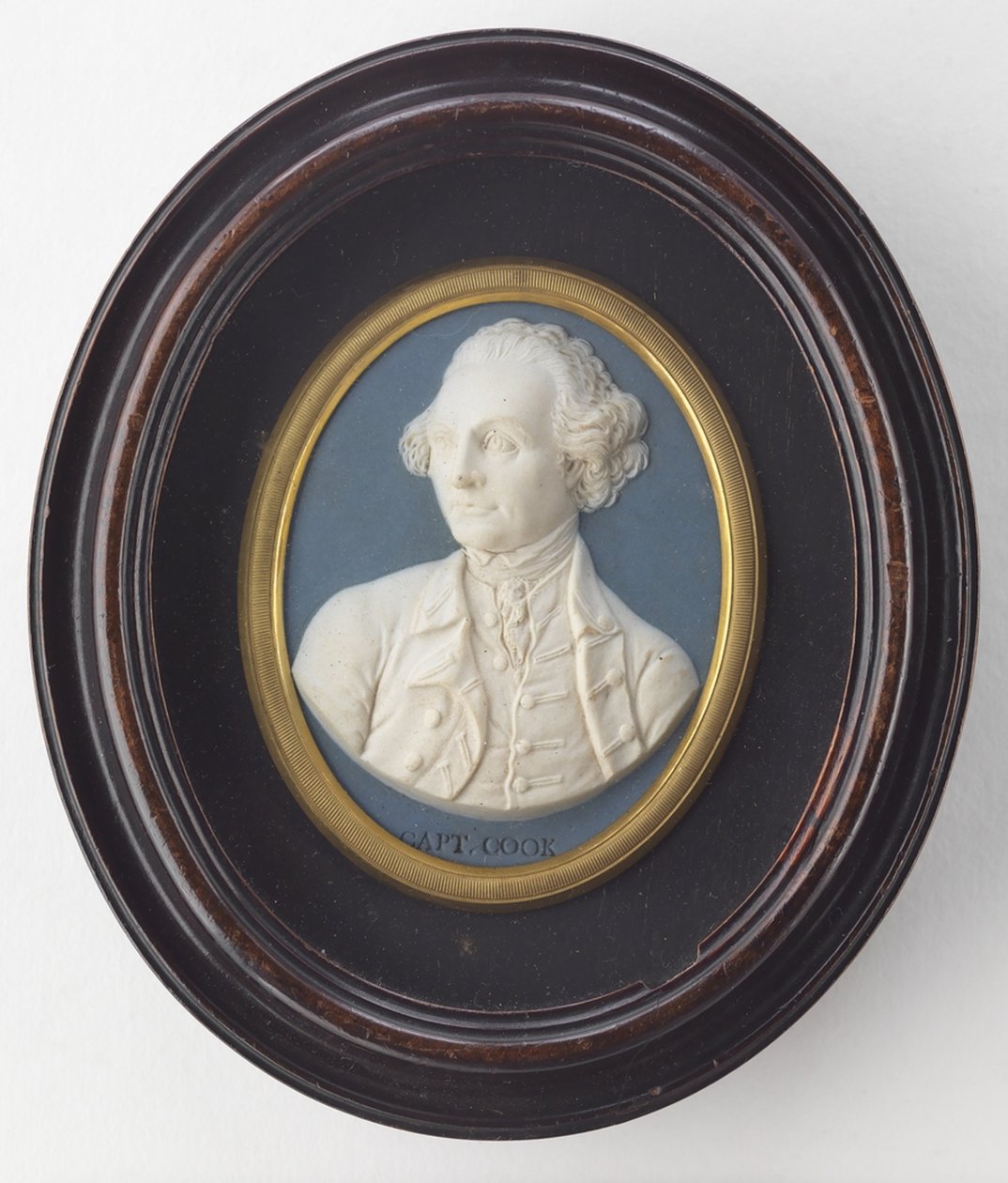 Captain James Cook Wedgwood Porträtmedaillon, ca. 1776 von Unbekannt