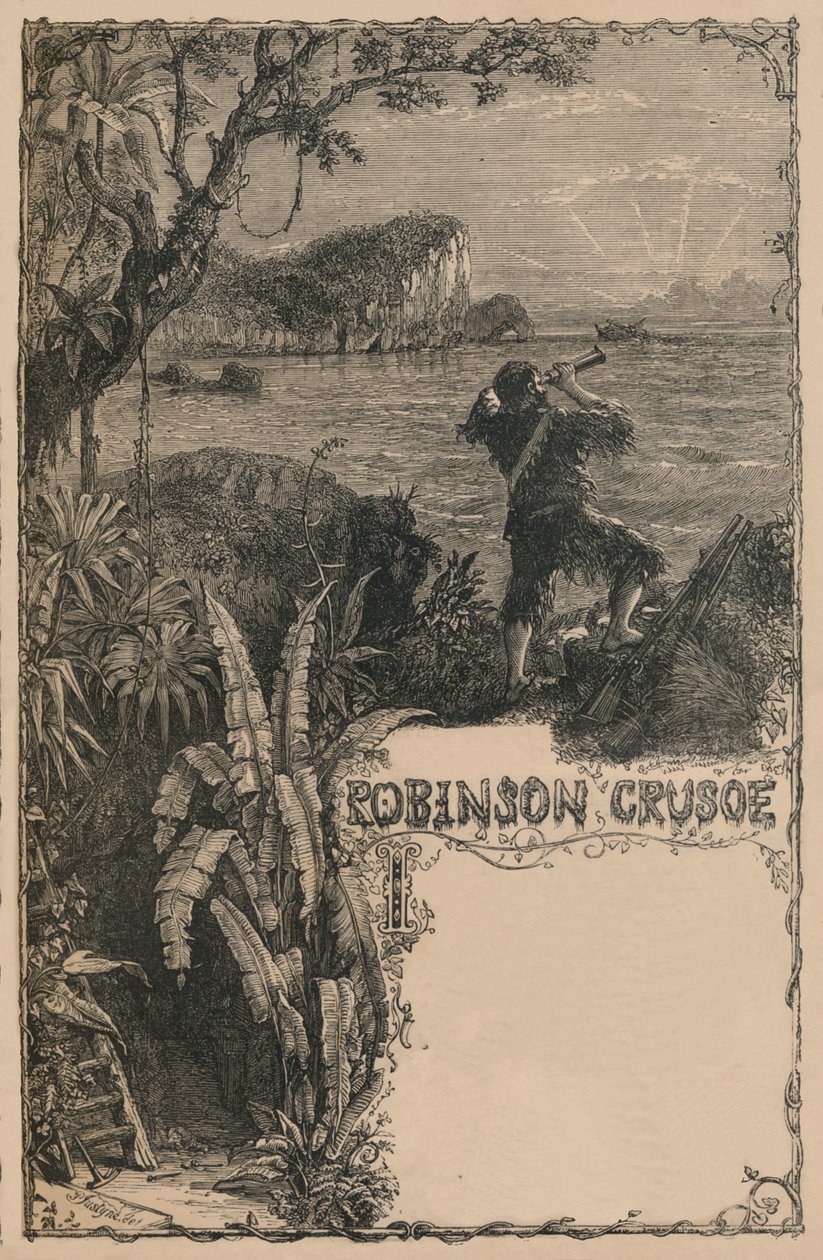Cassells Robinson Crusoe, ca. 1870 von Unbekannt