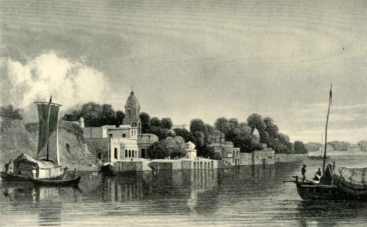 Cawnpore - Geburtsort von Lord Roberts, 1820er Jahre, 1901 von Unbekannt