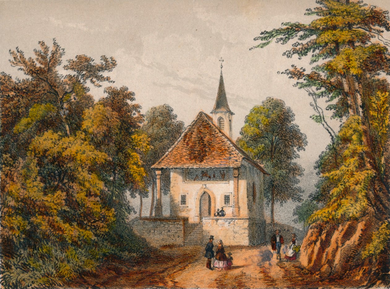 Kapelle von Wilhelm Tell, Küssnacht, Mitte des 19. Jahrhunderts von Unbekannt