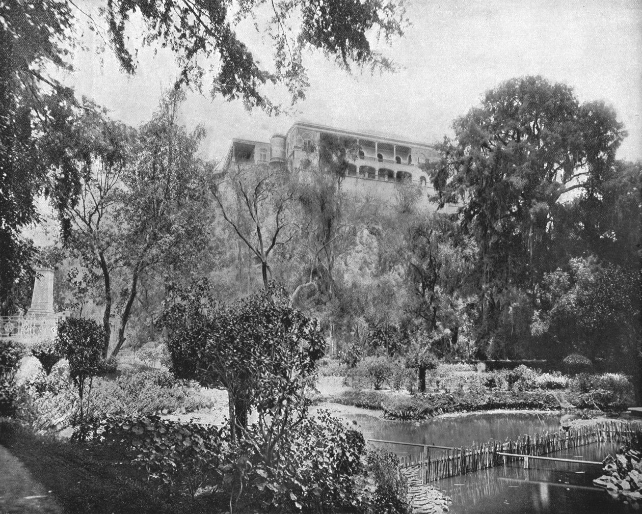Chapultepec, Mexiko-Stadt, Mexiko, ca. 1900 von Unbekannt