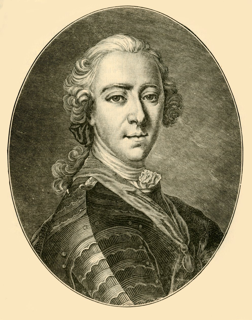 Charles Edward Stuart, Der junge Prätendent, um 1750, 1890 von Unbekannt