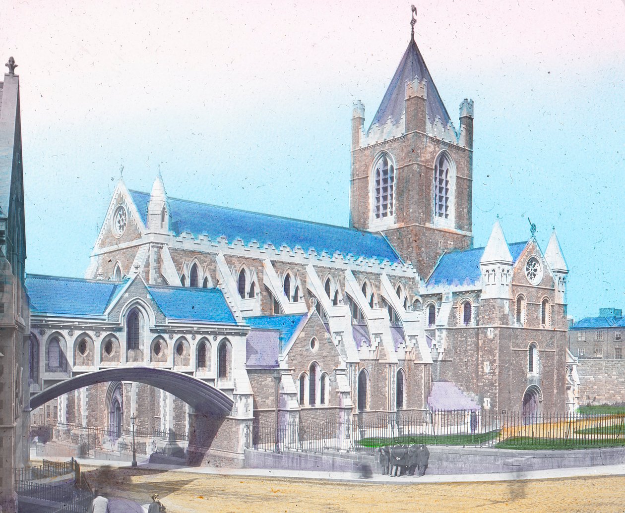 Christ Church Cathedral, um 1910 von Unbekannt
