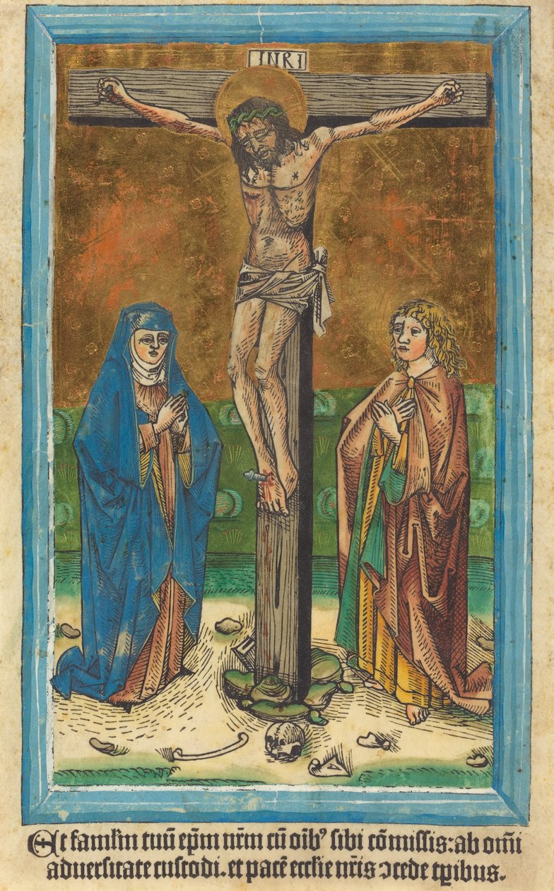 Christus am Kreuz, 1485 von Unbekannt