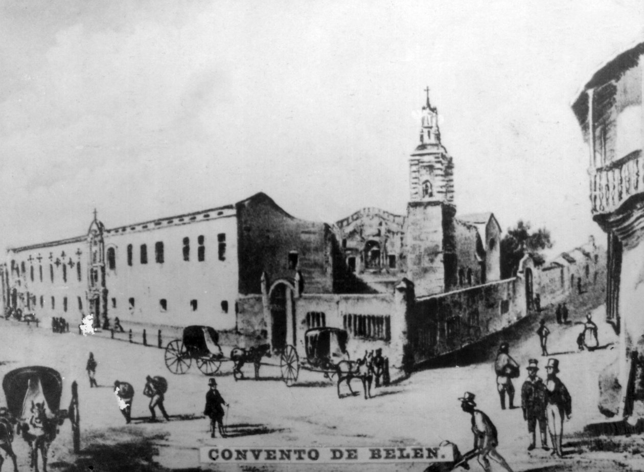 Kirche und Kloster von Belen, 1712-1718, 1920er von Unbekannt