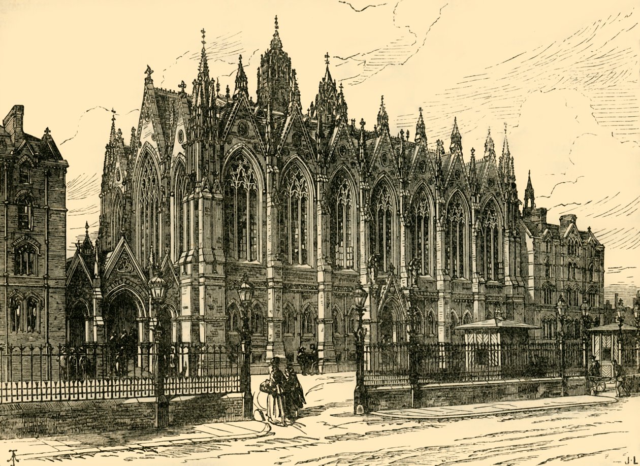 Columbia Market, Hackney, um 1876 von Unbekannt