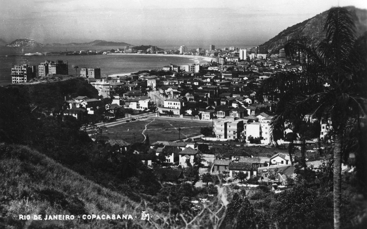 Copacabana, Rio de Janeiro, Brasilien, ca. 1937 von Unbekannt