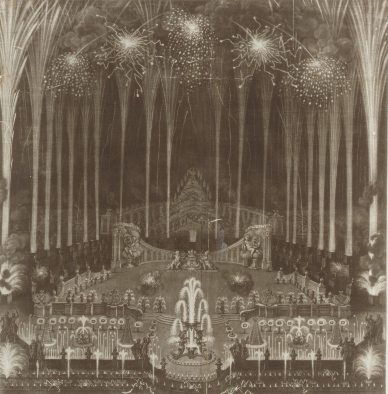 Krönung der Zarin Elisabeth, Moskau, 25. April 1742 von Unbekannt