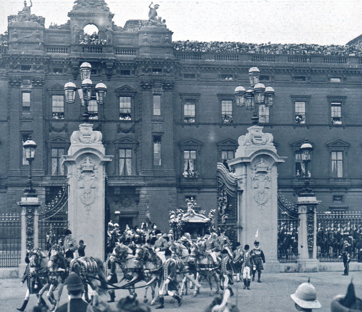 Krönung von König Georg V. und Königin Mary, London, 1911 von Unbekannt