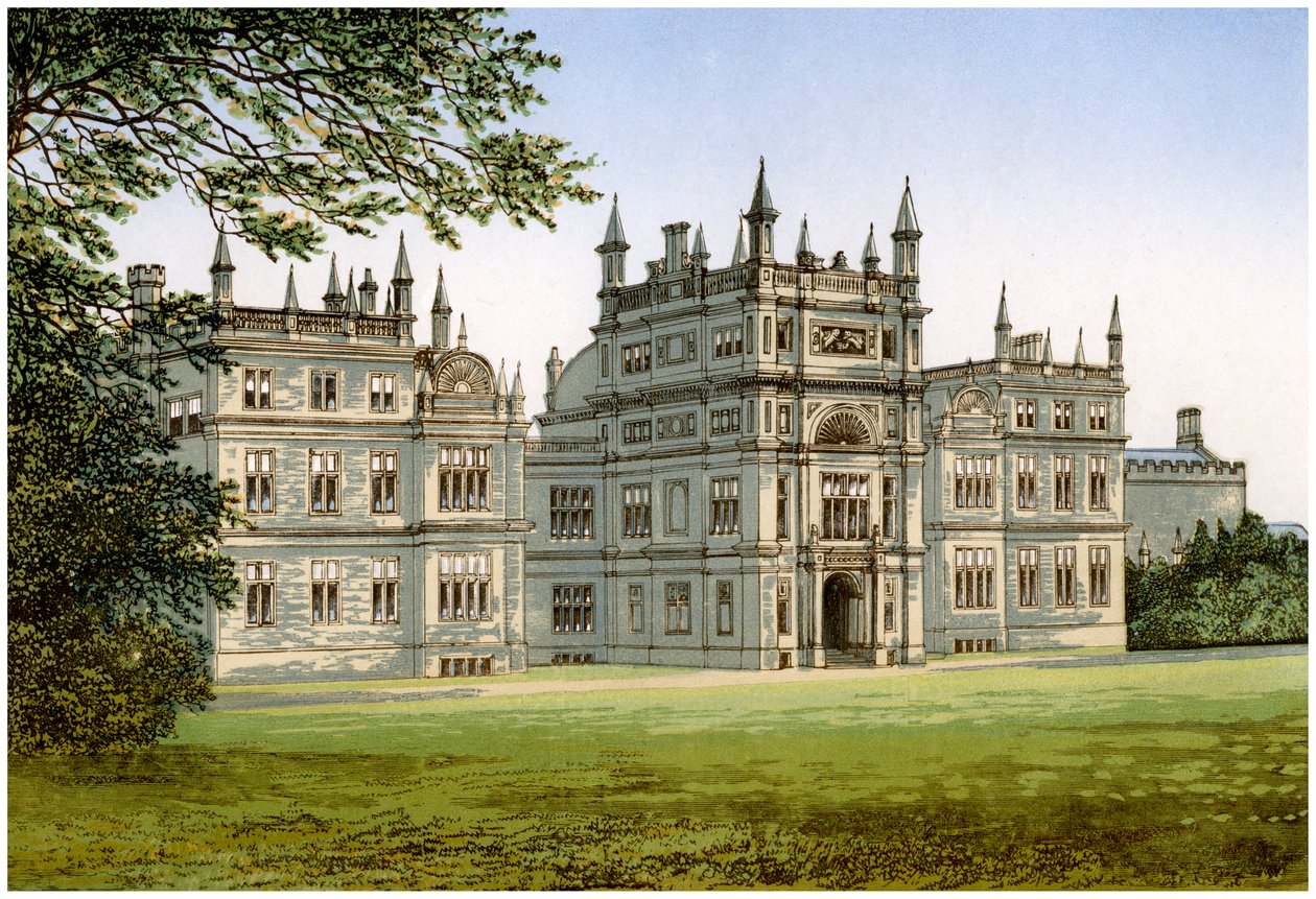 Corsham Court, Wiltshire, Heim von Lord Methuen, ca. 1880 von Unbekannt