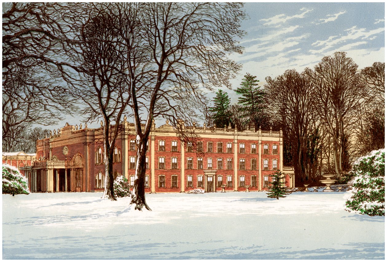 Cranbury Park, Hampshire, Heim der Familie Chamberlayne von Unbekannt