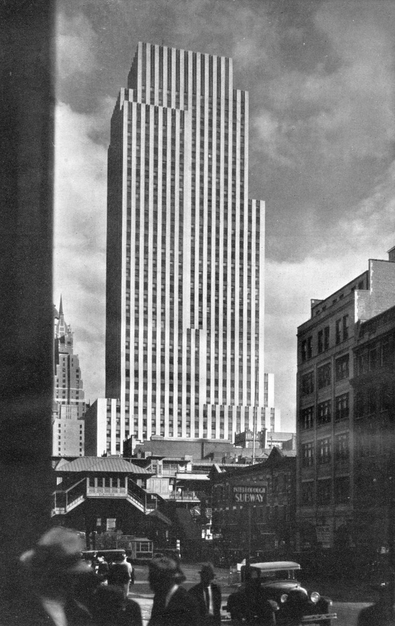 Daily News Building, New York City, 1933 von Unbekannt