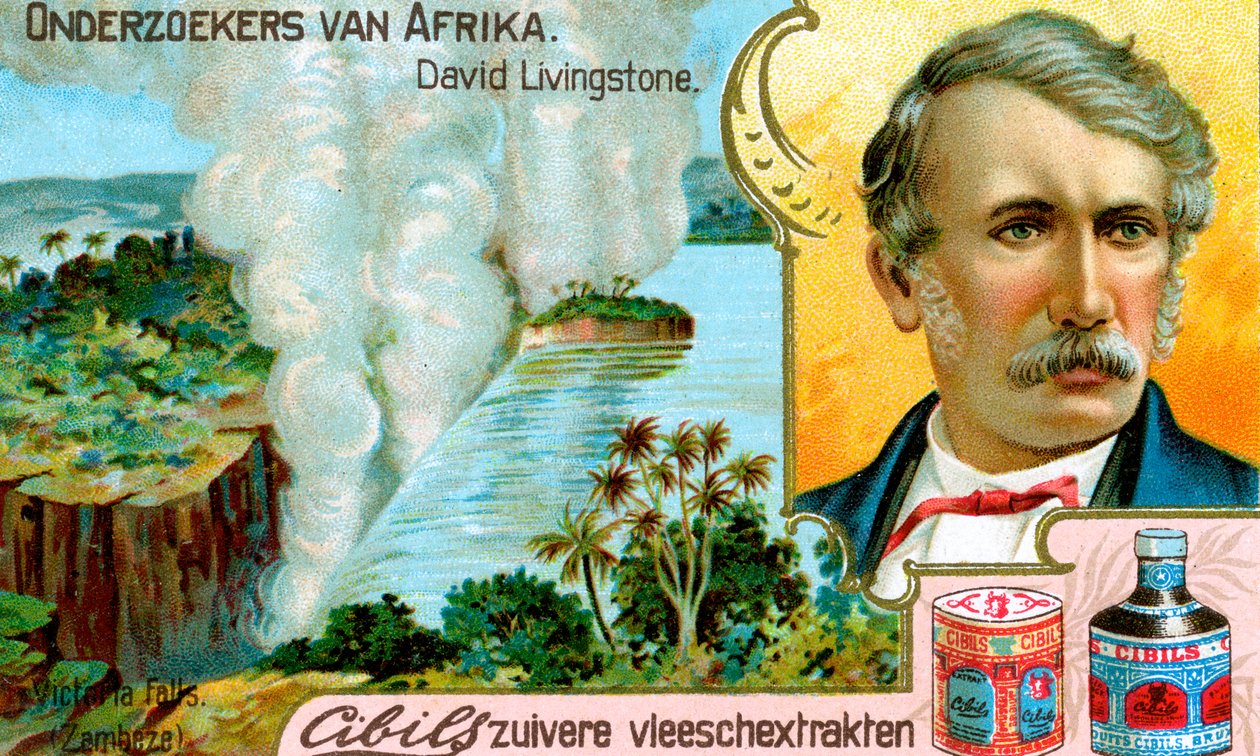 David Livingstone, schottischer Missionar, um 1900 von Unbekannt