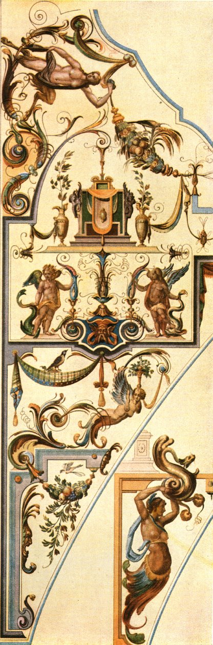 Dekoration im Schloss Nymphenburg, München, Deutschland von Unbekannt