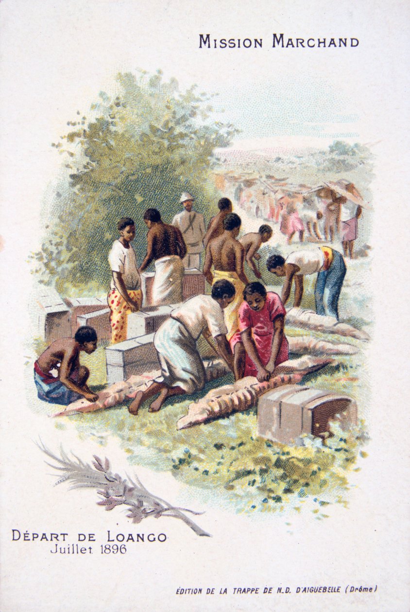 Abreise aus Loango, Juli 1896 von Unbekannt