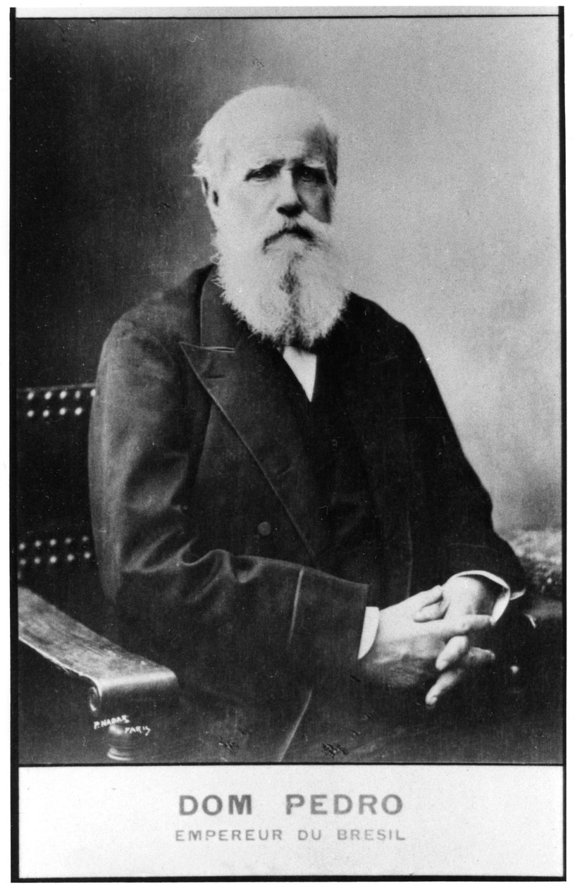 Dom Pedro, Kaiser von Brasilien, spätes 19. Jahrhundert von Unbekannt