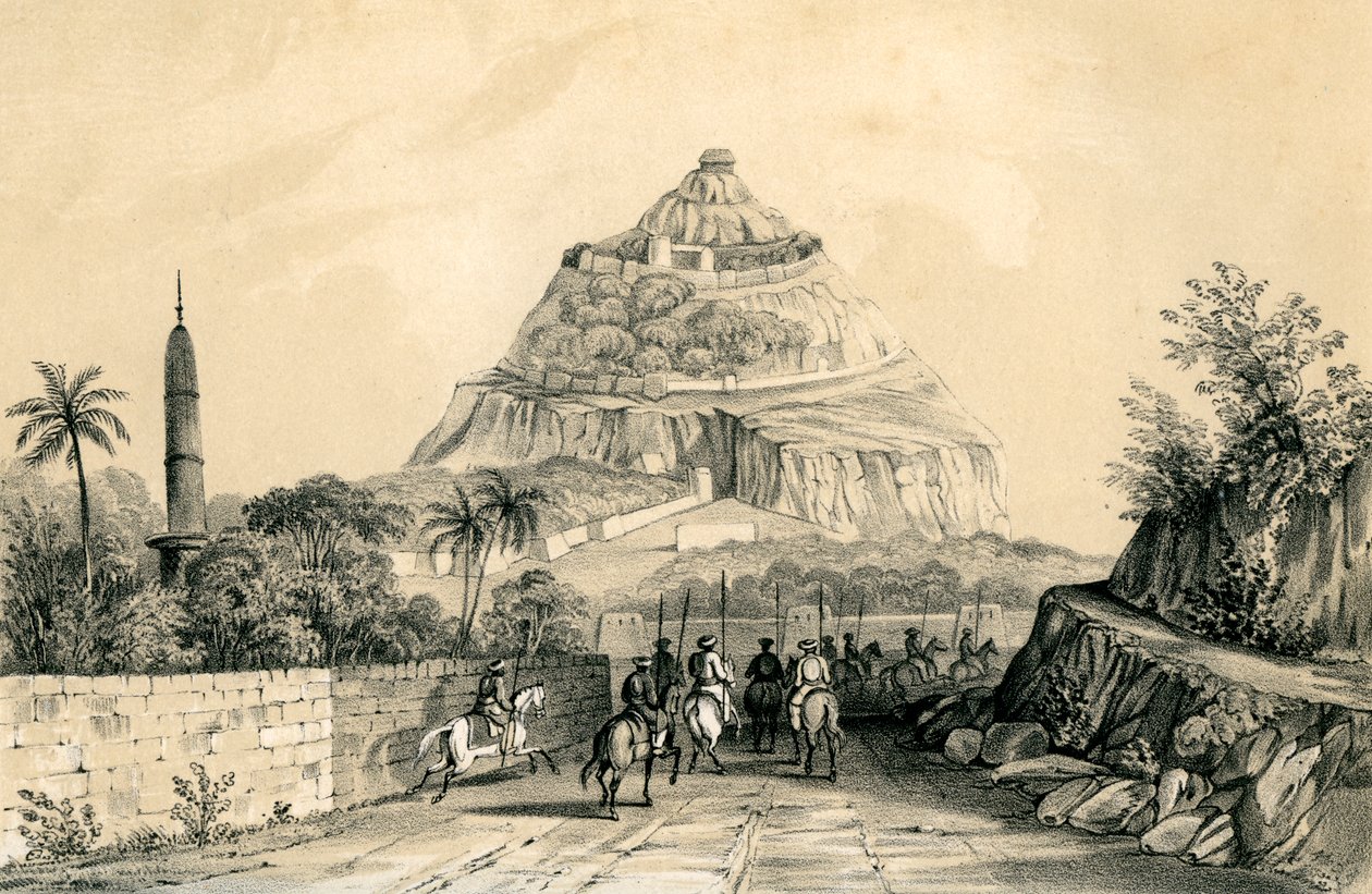 Dowlatabad, Indien, 1847 von Unbekannt