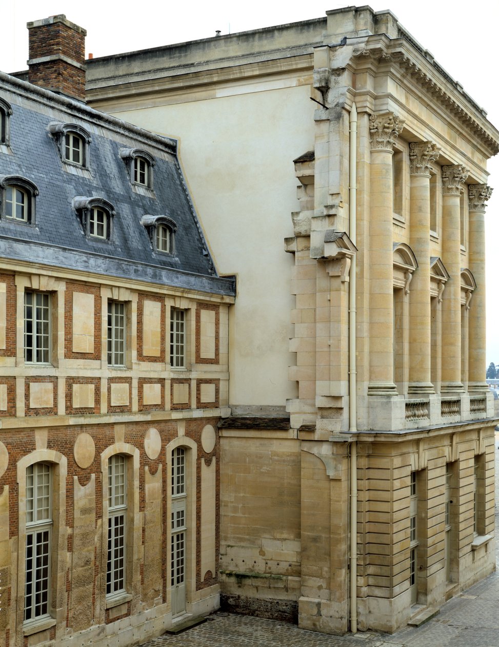 Dufour-Haus vom Süden gesehen, Schloss Versailles, Frankreich von Unbekannt