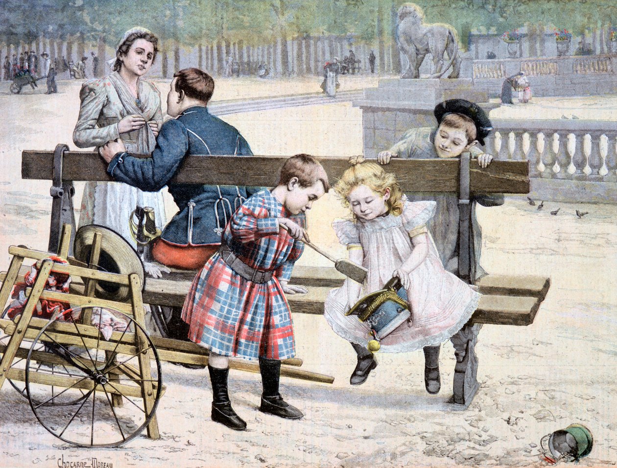 Jedes Alter hat seine Freuden, 1895 von Unbekannt