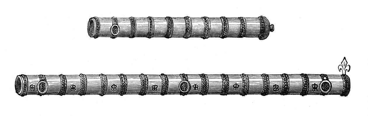 Früheste Modelle von Kanonen, der Tower of London, 1870 von Unbekannt