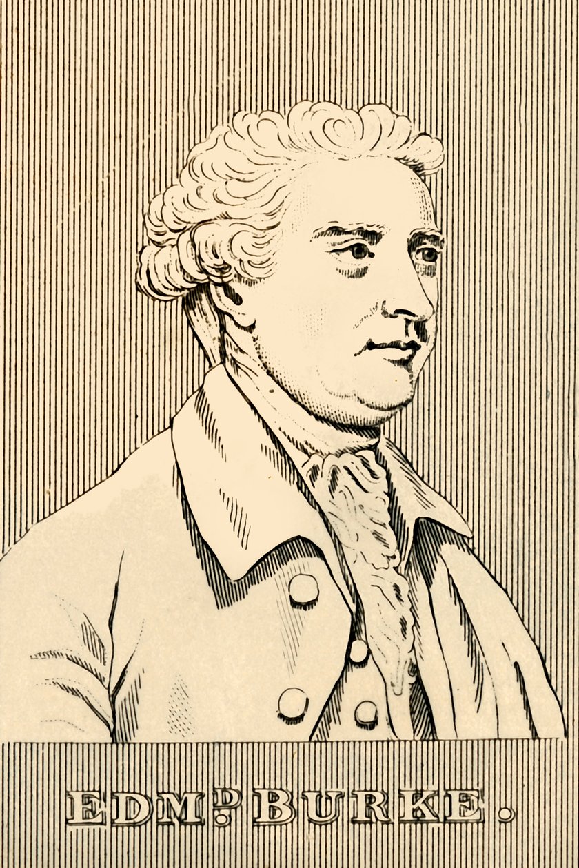 Edmund Burke, 1729-1797, 1830 von Unbekannt
