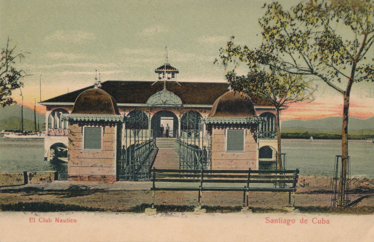 El Club Nautico - Santiago de Cuba, 1908 von Unbekannt