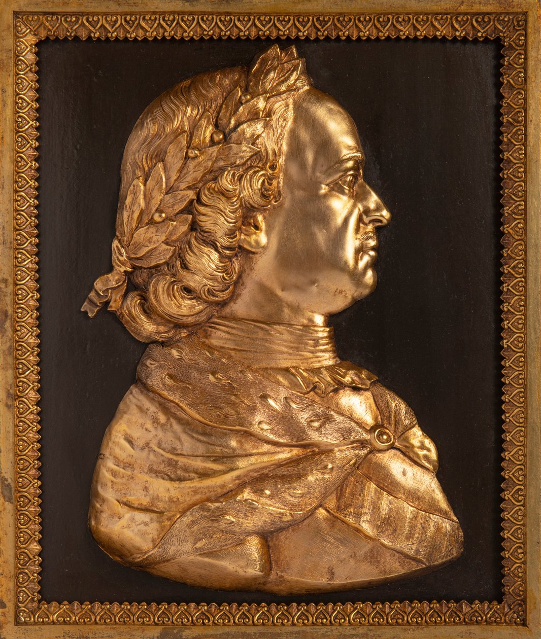 Kaiser Peter I der Große Basrelief von Unbekannt