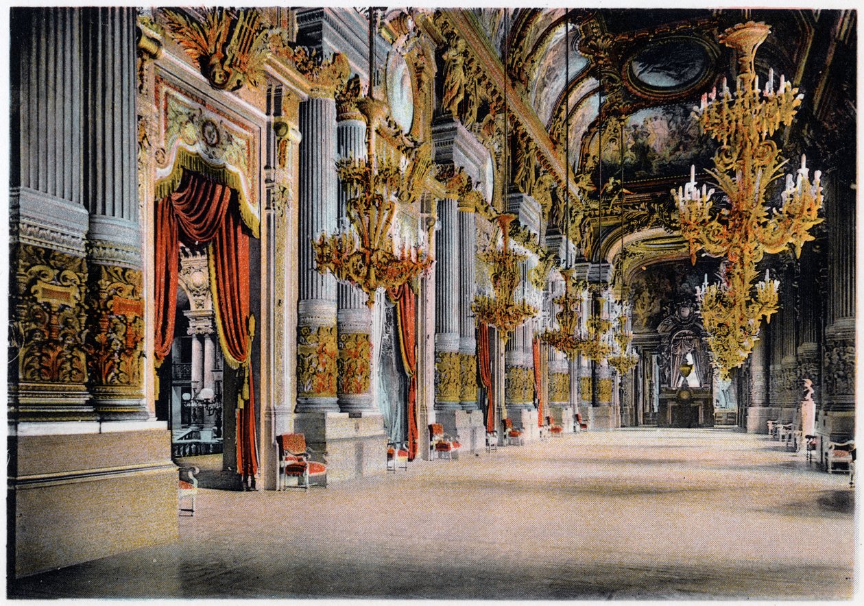 Eingang des Palais Garnier, Paris, um 1900 von Unbekannt