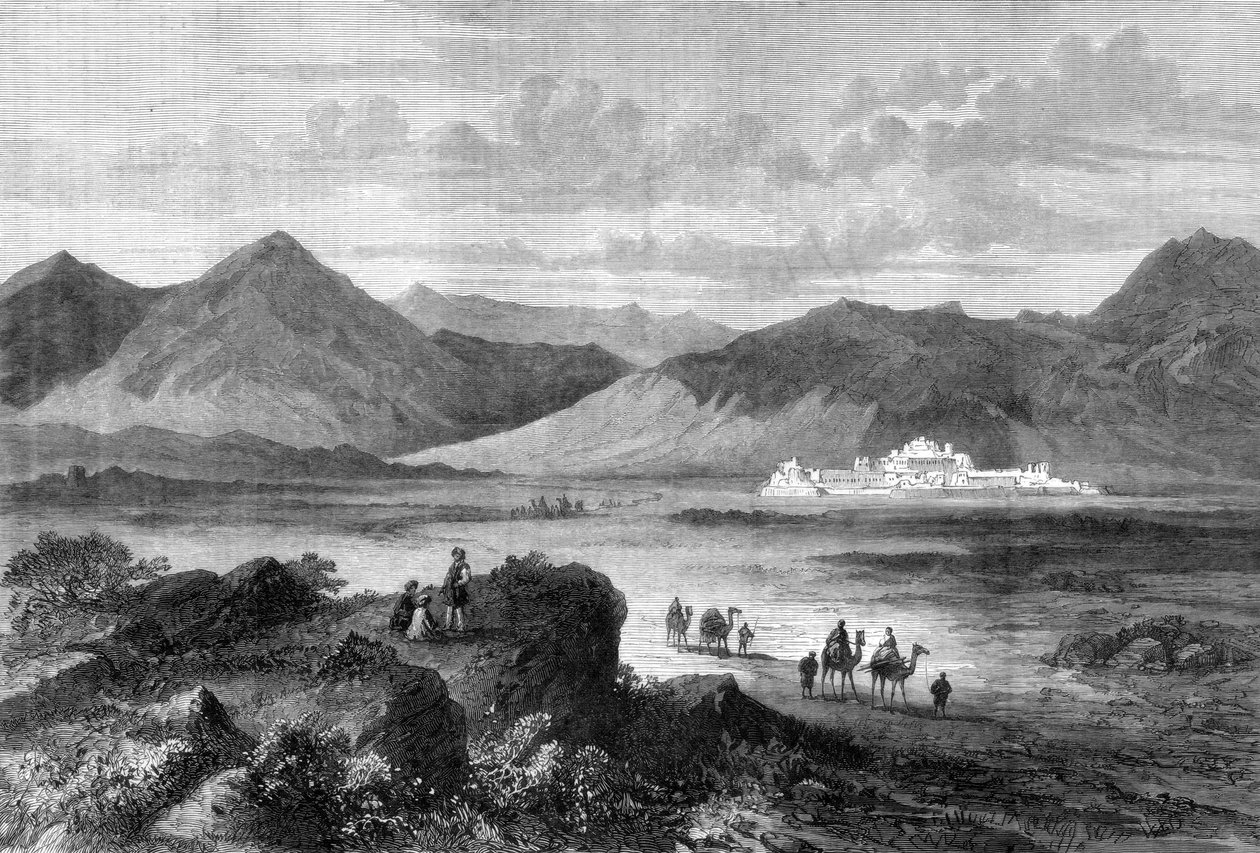 Eingang zum Khyber-Pass und Fort von Jamrood, Afghanistan, 1878 von Unbekannt