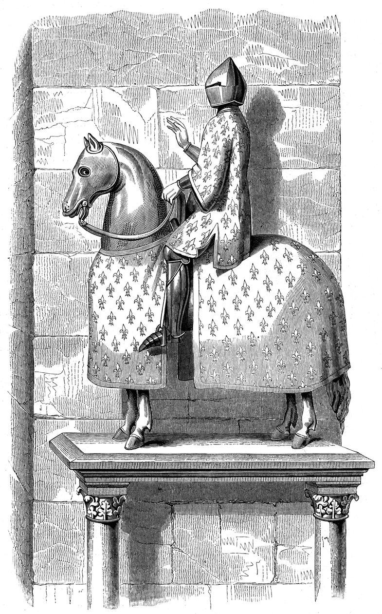 Reiterstatue von König Philipp dem Schönen von Unbekannt