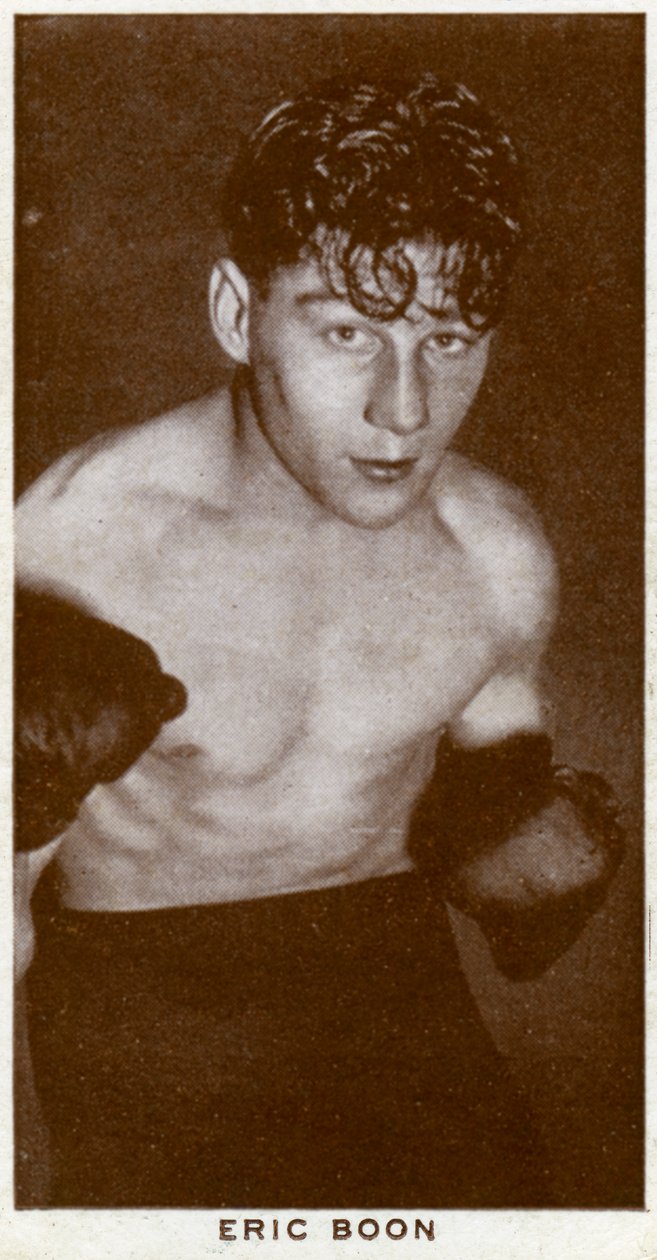 Eric Boon, britischer Boxer, 1938 von Unbekannt: Kunstdruck