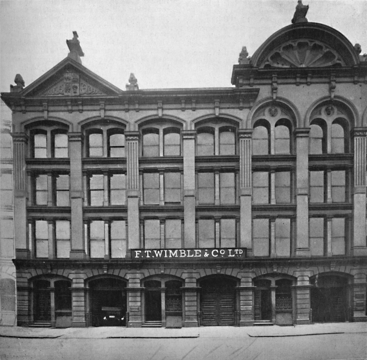 F. T. Wimble & Co., Ltd. - Hauptsitz, Lager und Fabrik, 1919