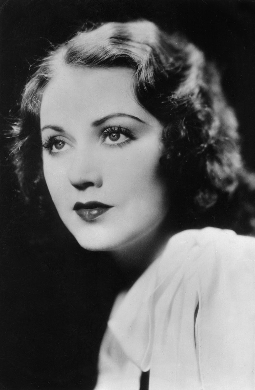 Fay Wray, kanadisch-amerikanische Schauspielerin, 20. Jahrhundert von Unbekannt