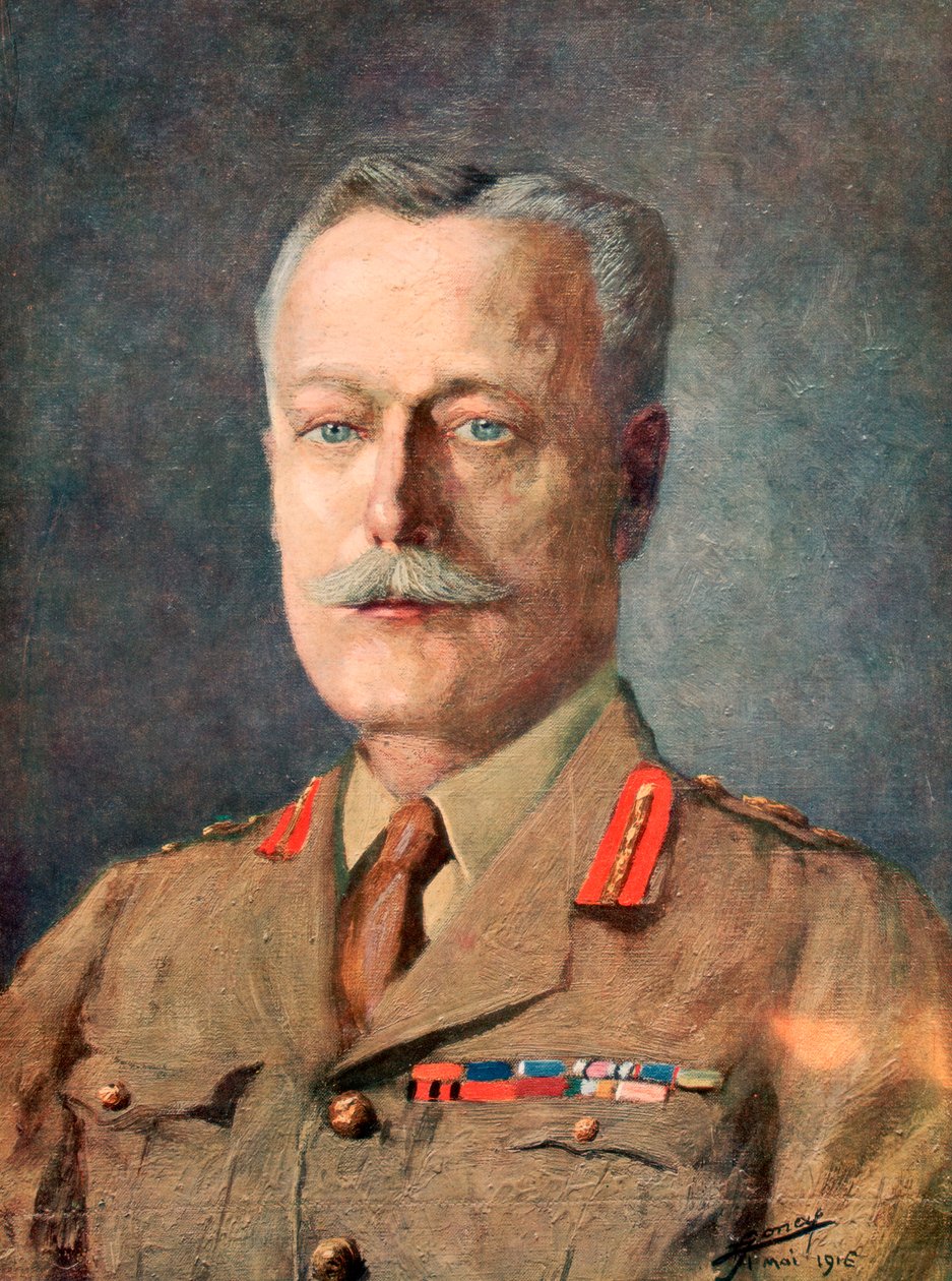 Feldmarschall Douglas Haig, britischer Soldat und Oberbefehlshaber im Ersten Weltkrieg, 1926 von Unbekannt