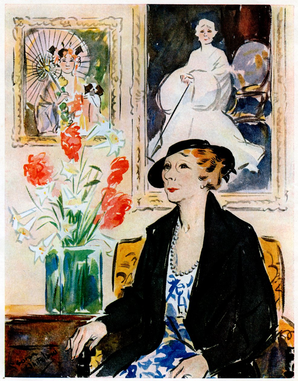 Fünfzig Jahre ein Favorit, Miss Marie Tempest, 1935 von Unbekannt