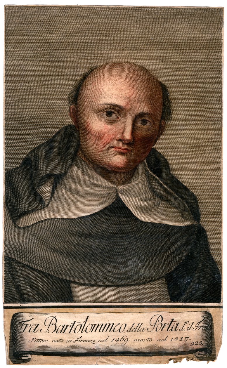 Fra Bartolomeo della Porta, Florentiner Renaissancekünstler von Unbekannt