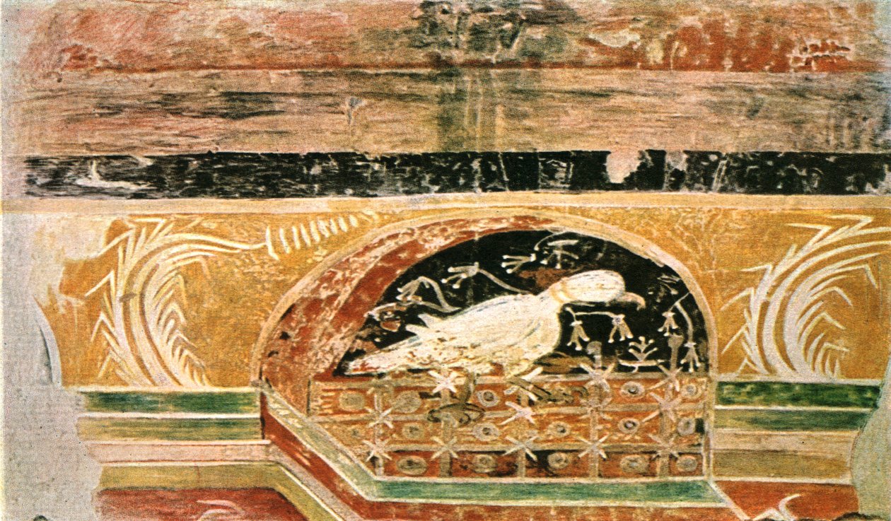 Fragment eines Frieses aus der Kirche San Martino ai Monti, Rom, Italien, 1928 von Unbekannt
